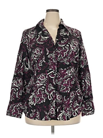 Charter Club Long Sleeve Blouse (view 1)