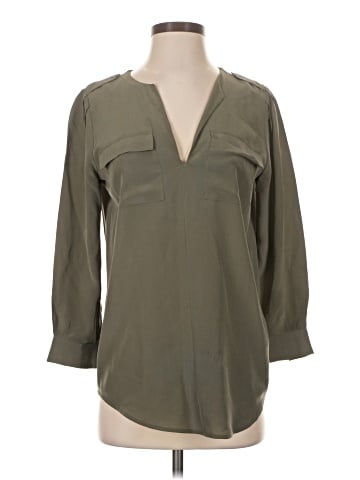 Joie 3/4 Sleeve Silk Top (view 1)