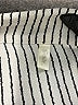 Assorted Brands Stripes Ivory Short Sleeve Blouse Size 11 - photo 7
