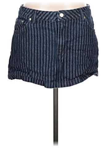 Topshop Denim Skirt (view 1)