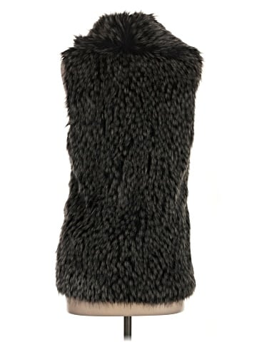 White House Black Market Faux Fur Vest (view 2)