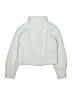 Athleta Girl 100% Polyester Solid Gray Track Jacket Size 8 - 10 - photo 2