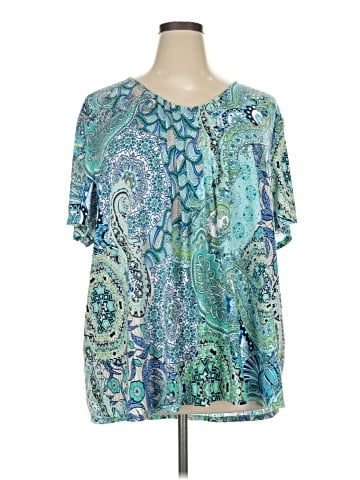 Southern Lady Short Sleeve Blouse (view 1)