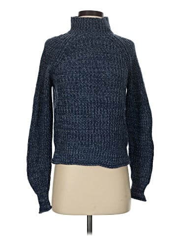 Madewell Marled Cotton Mockneck Sweater (view 1)