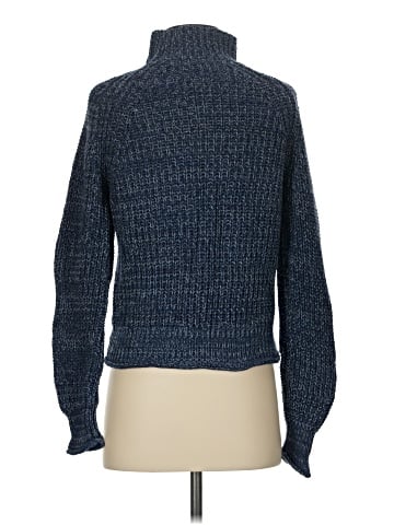 Madewell Marled Cotton Mockneck Sweater (view 2)