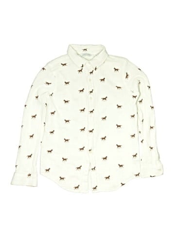 Janie and Jack Long Sleeve Button-Down Shirt (view 1)