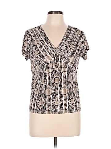 Worthington Short Sleeve Blouse (view 1)