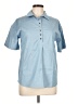 Unbranded 100% Polyester Blue Short Sleeve Polo Size 10 - photo 1