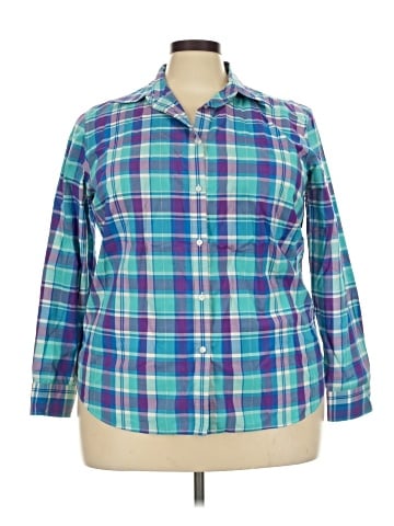 Chaps Long Sleeve Button-Down Shirt (view 1)