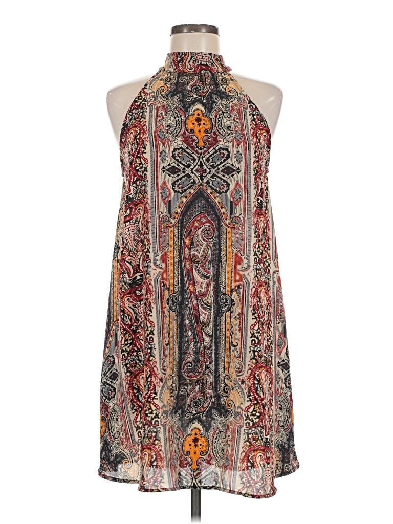 Pre-owned Audrey 3+1 Casual Dress In Gray