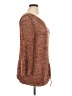 Ruby Rd. 100% Polyester Brown 3/4 Sleeve Top Size 1X - photo 4