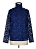 Talbots Floral Blue Long Sleeve Blouse Size XL - photo 1