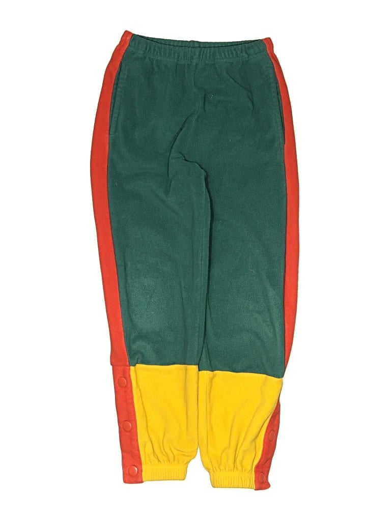 Pre-owned Hanna Andersson Kids' Track Pants In Green