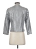 Vince Camuto 100% Linen Metallic Silver Jacket Size 2 - photo 2