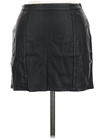 Forever 21 Faux Leather Skirt (view 1)