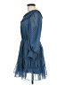 Sandro 100% Polyester Blue Casual Dress Size EU (FR) 38 / US 6 - photo 5