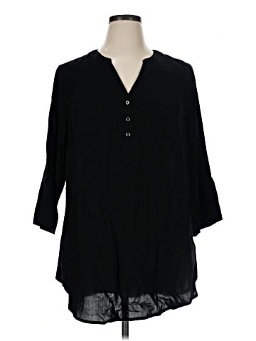 Torrid 3/4 Sleeve Blouse (view 1)