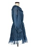 Sandro 100% Polyester Blue Casual Dress Size EU (FR) 38 / US 6 - photo 4