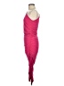 BCBG Solid Pink Cocktail Dress Size M - photo 5