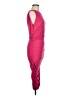 BCBG Solid Pink Cocktail Dress Size M - photo 4