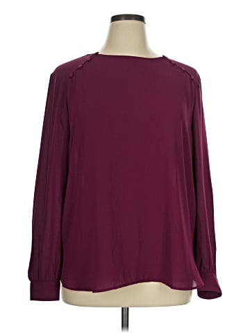 Ann Taylor LOFT Long Sleeve Blouse (view 1)