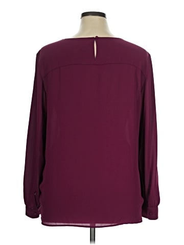 Ann Taylor LOFT Long Sleeve Blouse (view 2)