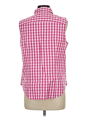 J.Crew Factory Store Sleeveless Button-Down Shirt (view 2)