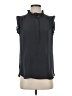 Ann Taylor LOFT 100% Polyester Black Sleeveless Blouse Size S - photo 1