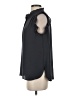 Ann Taylor LOFT 100% Polyester Black Sleeveless Blouse Size S - photo 5
