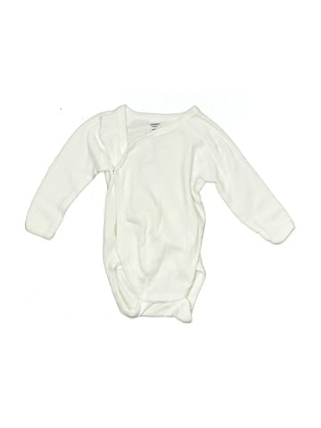 Petit Bateau Long Sleeve Onesie (view 1)