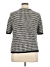 Talbots Houndstooth Black Cardigan Size XL - photo 2