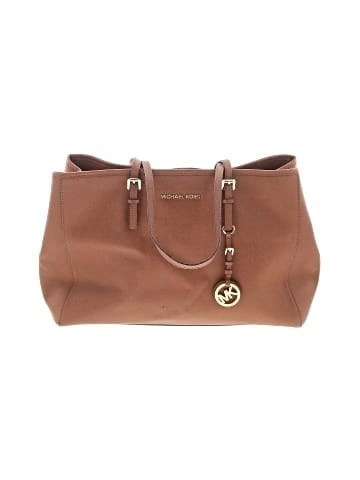 MICHAEL Michael Kors Leather Tote (view 1)