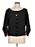 Escada 100% Silk Black Jacket Size EU 42 / US 12 - photo 1