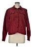 Coldwater Creek Solid Red Burgundy Long Sleeve Blouse Size M - photo 1