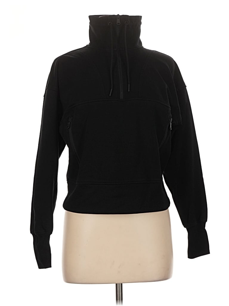Pre-owned Active By Old Navy Turtleneck Sweater In Black