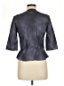 MY TRIBE 100% Leather Blue Leather Jacket Size M - photo 2
