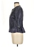 MY TRIBE 100% Leather Blue Leather Jacket Size M - photo 5