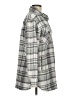 Thread & Supply Plaid Gray Coat Size M - photo 4