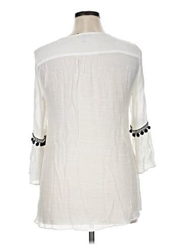 I.N. Studio 3/4 Sleeve Blouse (view 2)