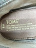 TOMS Stripes Gray Flats Size 8 - photo 3