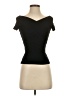 ASOS Black Short Sleeve Top Size 2 - photo 1