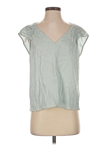 Rebecca Taylor Short Sleeve Silk Top (view 1)