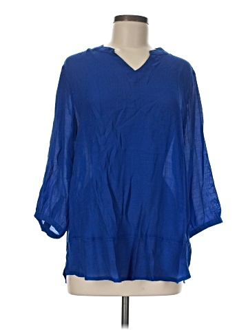 N Touch 3/4 Sleeve Blouse (view 1)