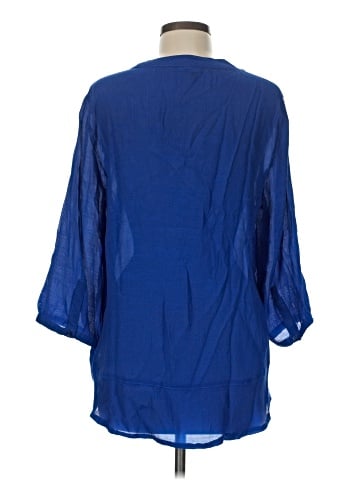 N Touch 3/4 Sleeve Blouse (view 2)