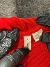 Moth Red Turtleneck Sweater Size S - photo 7