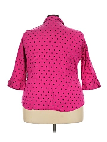 Allison Daley 3/4 Sleeve Button-Down Shirt (view 2)