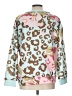 Unbranded Animal Print Teal Pullover Sweater Size L - photo 2