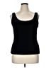 Alex Evenings Black Sleeveless Top Size XL - photo 1