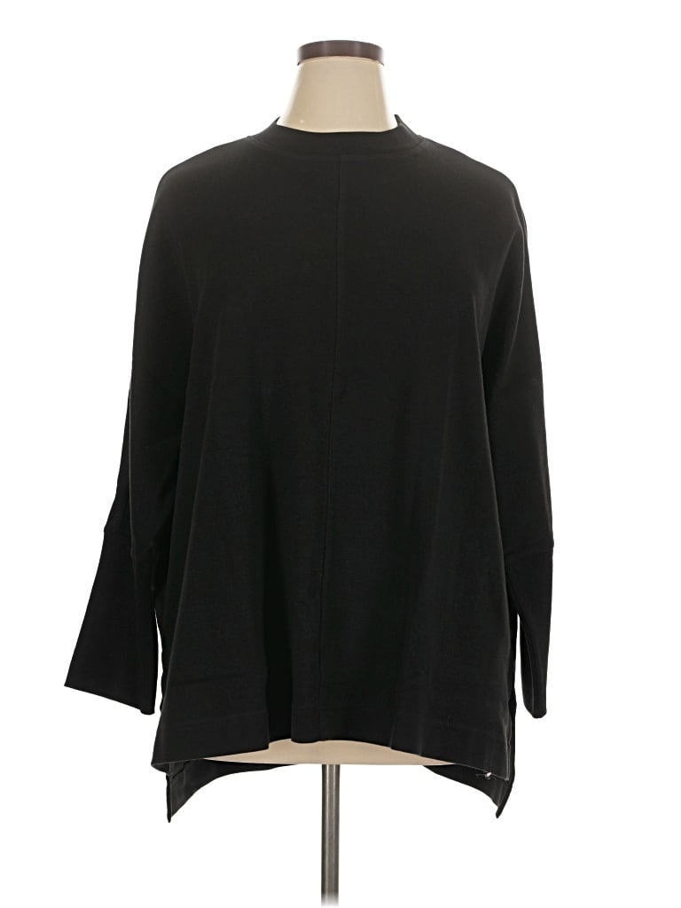 Pre-owned Pact Pullover Sweater In Black
