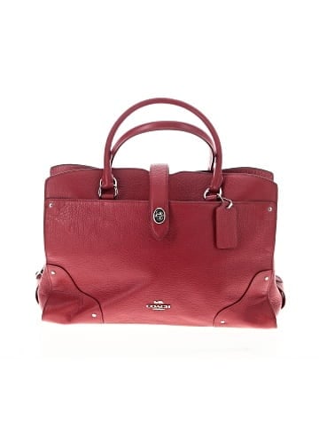 Coach Leather Satchel (view 1)